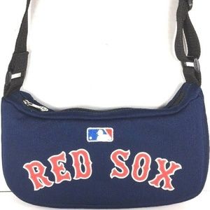 Red Sox Small Blue Fabric Shoulder Bag